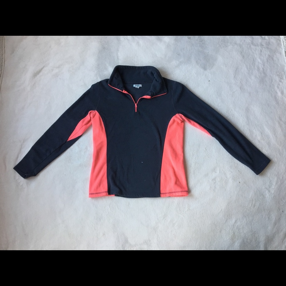 Grey and pink pullover